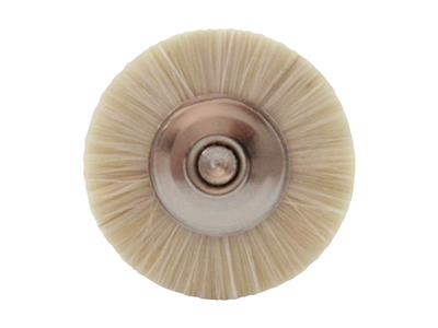 Runde Ziegenhaarbürste, Durchmesser19 Mm, Hatho - Standard Bild - 2