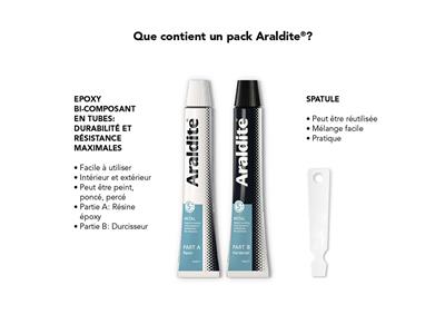 Araldite Metallkleber, Bindet In 5 Minuten, 2 Tuben À 15 Ml - Standard Bild - 3