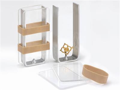 Rahmen Für Formen Aus Flüssiggummi,46,7 X 135 X 19 Mm, Castaldo - Standard Bild - 2