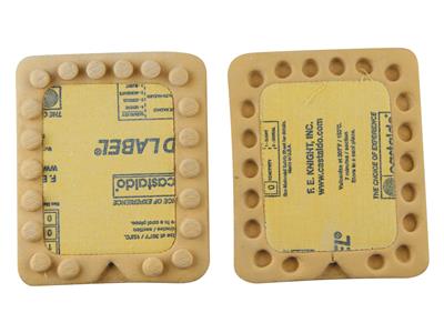 Gummiformen Gold Label Vorvulkanisiert, 70 X 84 X 19 Mm, Castaldo, Packung Mit 10 Stück - Standard Bild - 1