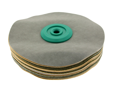 Weiche Polierscheiben Zum Feinpolieren, 120 X 18 Mm, Alcantara - Standard Bild - 1
