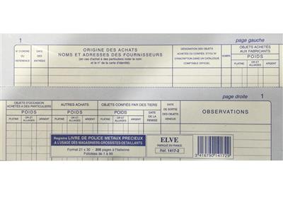 Polizeiregister, Verkäufe/einkäufe - Standard Bild - 2