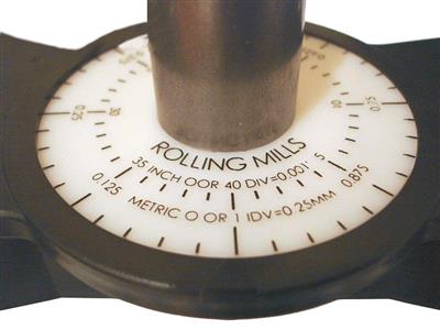 Rollwerk Mit Gemischtem Arm Ohne Getriebe, Mit Rändelrädern, Mini C100e, Durston - Standard Bild - 3