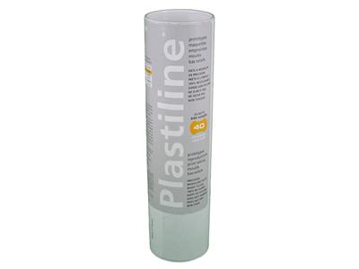 Plastilin Elfenbein, Härte 40 Sehrweich ,  1kg Block - Standard Bild - 3