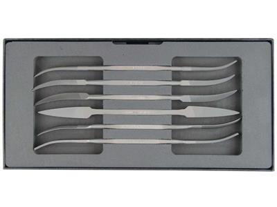 Satz Von 6 T2-feilen, 180 Mm, Vallorbe - Standard Bild - 1