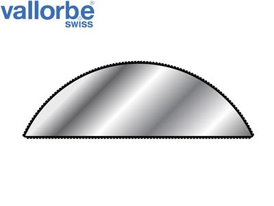 Halbrundfeile Nr. 1560, 150 MM G00, Vallorbe - Standard Bild - 2