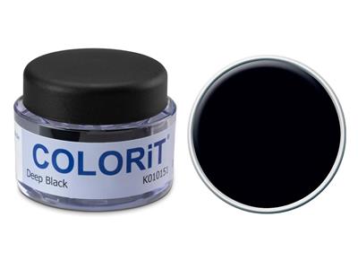 Colorit, Schwarze Farbe, Dose Mit 5 G