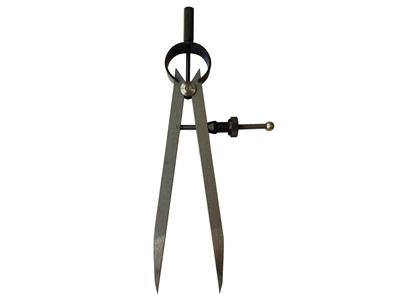 Juwelierzirkel, Gerade, Mit Schnellspanner, 15 Cm, Experte, Augusta - Standard Bild - 2