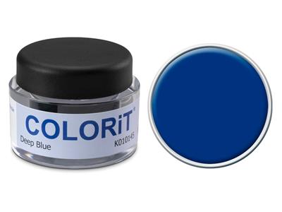 Colorit, Dunkelblaue Farbe, Dose Mit 5 G - Standard Bild - 1