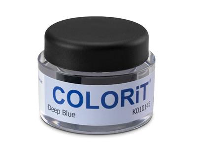 Colorit, Dunkelblaue Farbe, Dose Zu 5 G - Standard Bild - 2