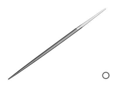 Rundfeile Mit Abgestumpftem Ende Nr. 1670, 150mm G0, Vallorbe - Standard Bild - 1