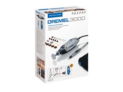 Multifunktionswerkzeug-set Mit 25 Zubehörteilen Und Halterung, Dremel 3000 - Standard Bild - 8