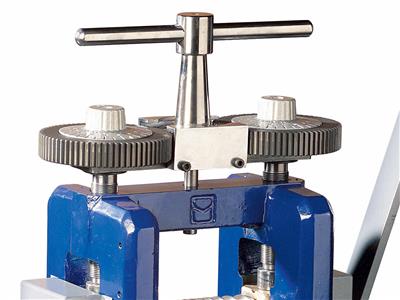 Kombinierte Handwalzwerk 100 MM Ohne Reduziergetriebe, Nr. 10100lf, Varini - Standard Bild - 2