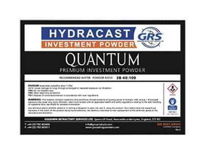 Hydracast Quantum Gips, 22,5 Kg Sack - Standard Bild - 3