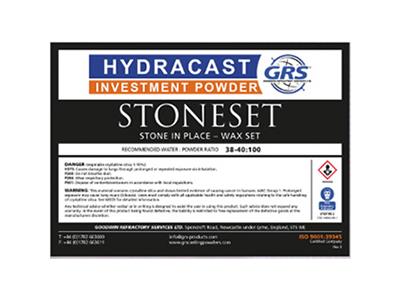 Hydracast Stoneset Gips, 22,5 Kg Sack - Standard Bild - 3