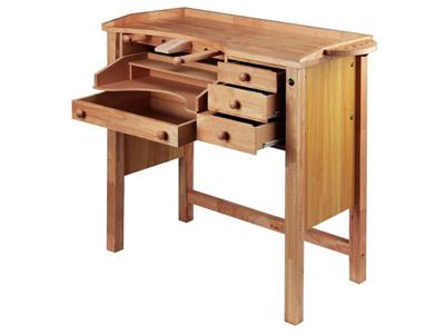 Eintisch-werkbank Für Juweliere, 3 Schubladen, Ref. 1917, Durston - Standard Bild - 4