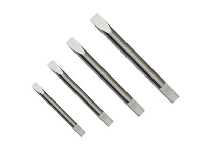 Aluminium-schraubendreher 4 Klingen1,4 - 1,6 - 1,8 Und 2 MM - Standard Bild - 2
