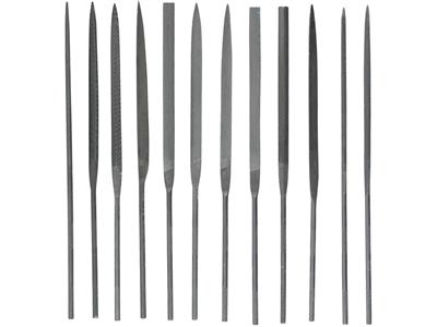 Set Von 12 Nadelfeilen, 160 MM G2 - Standard Bild - 2