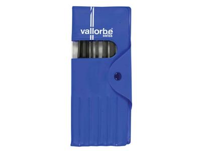 Satz Von 12 Nadelfeilen, 160 MM Feinheit 2, Vallorbe - Standard Bild - 3