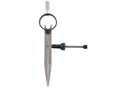Gerader Juwelierzirkel Mit Schnellspannung, Experte, 8 Cm - Standard Bild - 2