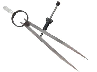 Gerader Juwelierzirkel Mit Schnellspannung, Experte, 10 Cm - Standard Bild - 1