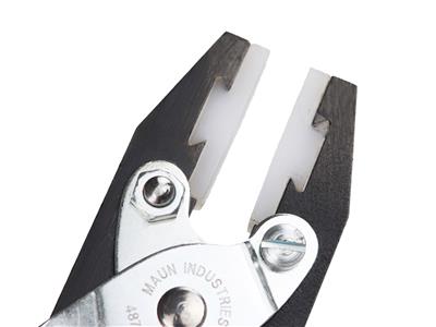 Glatte Parallele Flachzange Mit Nylonbeschichtung, 140mm, Maun - Standard Bild - 2