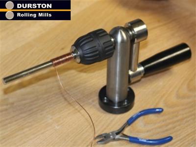 Werkzeug Zur Herstellung Von Rundenringen Von 2,50 Bis 12 Mm, Ref. 13 08 / 1309 Durston - Standard Bild - 2