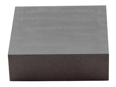 Flacher Tas 60 X 60 X 20 Mm, Stahl 55hrc - Standard Bild - 3