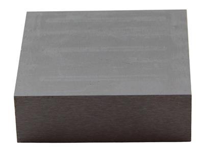 Flacher Tas 60 X 60 X 20 Mm, Stahl 55 Hrc - Standard Bild - 3