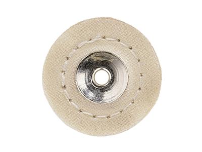 Kreisbürste Aus Baumwollgewebe, Durchmesser 22 Mm, Hatho - Standard Bild - 2