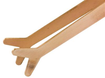 Beizfederzange Aus Kupfer, Fischschwanz, 230 MM - Standard Bild - 3