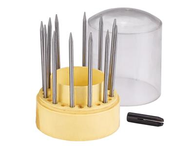 Satz Von 12 Perloirs Von 1 Bis 12, Mit Universalgriff - Standard Bild - 3