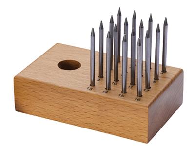 Satz Von 16 Perloirs Von 1 Bis 16, Mit Universalgriff - Standard Bild - 3