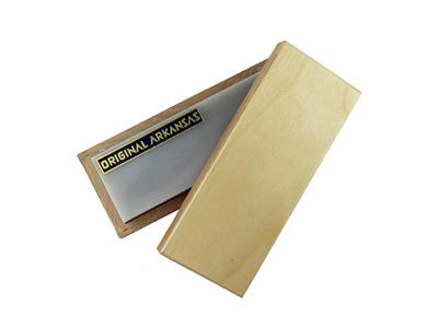 Echter Arkansas-stein 150 X 50mm - Standard Bild - 1