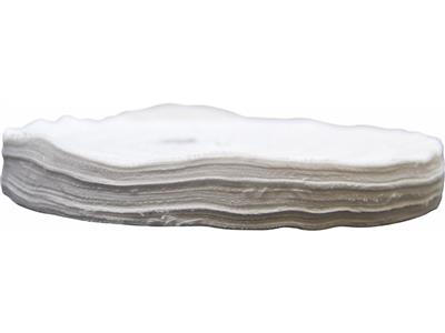 Genähte Baumwollscheibe, Lag-finishing-gewebe, 100 X 15 Mm, Bohrung 15mm, Standardpolieren, Merard - Standard Bild - 2