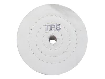 Genähte Baumwollscheibe, Tpb-polierscheibe, 120 X 15 Mm, Bohrung 15 Mm, Experten-polieren, Merard - Standard Bild - 1
