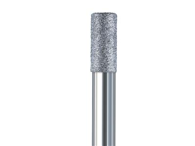 Zylindrische Diamantfräse Nr. 836, Durchmesser 2,70 Mm, Länge 6,00 Mm, Pro Packung Mit 2 Stück, Busch - Standard Bild - 2