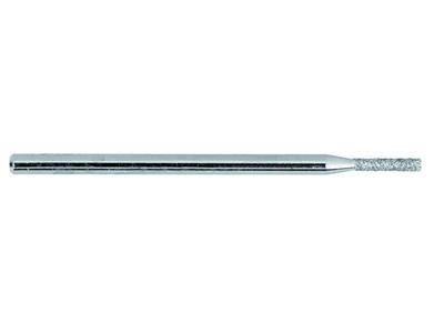 Zylindrische Diamantfräse Nr. 837, Durchmesser 1,40 Mm, Länge 8,00 Mm, Pro Packung Mit 2 Stück, Busch - Standard Bild - 3