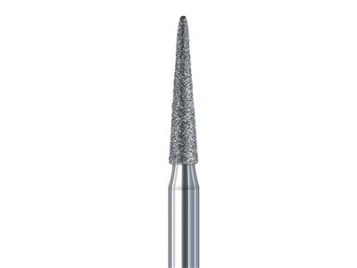 Konisch Zugespitzter Diamantfräser Nr. 859, Durchmesser 1,80 Mm, Länge 10,00 Mm, Pro Packung Mit 2 Stück, Busch - Standard Bild - 2