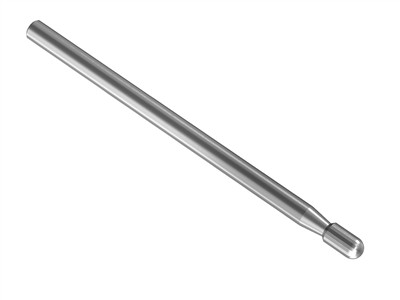 Rouleau A Refouler Carbure Micro Ramroller Courbe Lissee Rr552, Diam 2,3mm, Busch - Standard Bild - 1