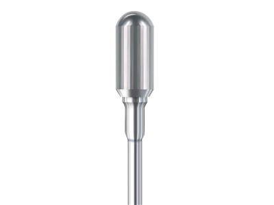 Rouleau A Refouler Carbure Ramroller Courbe Lissee Rr426f, Diam 6mm, Busch - Standard Bild - 3