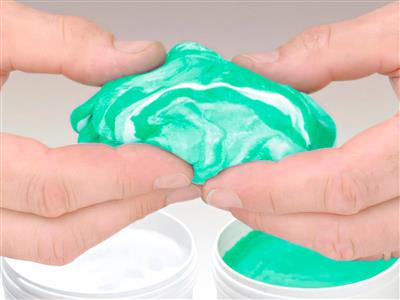 Quick-sil Firm-silikon Für Die Erstellung Von Formen, 1 Kg, Castaldo - Standard Bild - 3