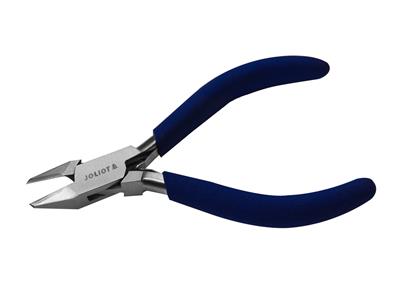 Flush-cutter-schneidezange Mit Hartmetallbacken, Blau, 130 Mm, Joliot - Standard Bild - 3