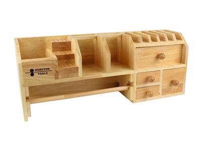 Holzaufbewahrung Mit Schublade, Fuer Werkbankwerkzeug, Durston - Standard Bild - 2