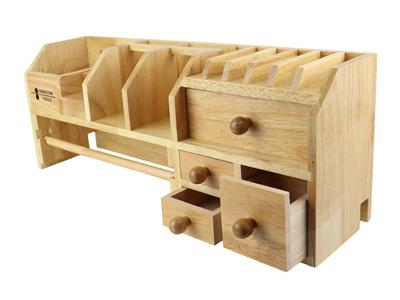 Holzaufbewahrung Mit Schublade, Fuer Werkbankwerkzeug, Durston - Standard Bild - 5