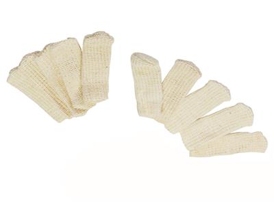 Elastischer Baumwoll-fingerling, Packung Mit 100 Stück - Standard Bild - 1