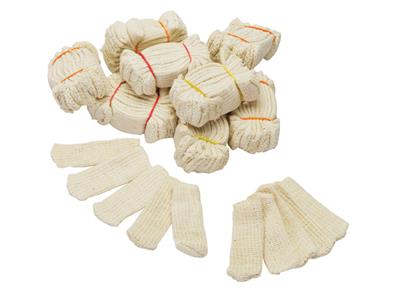 Elastischer Baumwoll-fingerling, Packung Mit 100 Stück - Standard Bild - 2