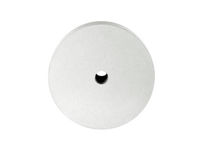 Silikonschleifscheibe Rund, Weiß, Grobkornig, 1,50 X 10 Cm, Nr. 1039 Eve - Standard Bild - 1