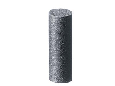 Gummi-zylinder-schleifrad, Grau, Grobe Kornung, 7 X 20 Mm, Nr. 4603, Eve - Standard Bild - 1