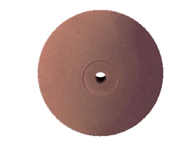 Gummilinsenschleifer, Braun, Mittelkornig, 22 X 4 Mm, Nr. 4722, Eve - Standard Bild - 1